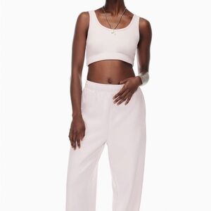 Aritzia TNA Airy AF Fleece Scoop Bralette Size Small